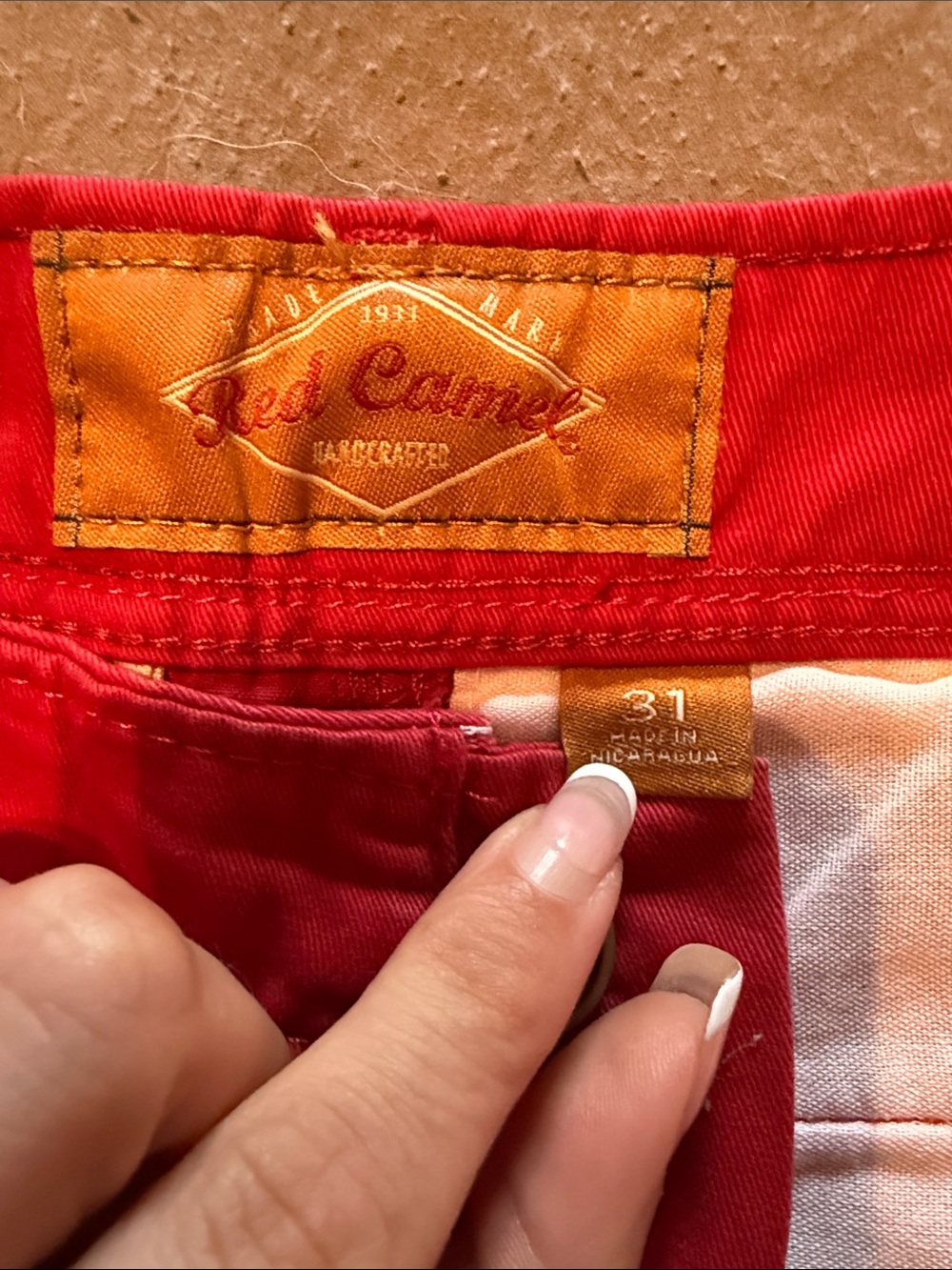 Red Shorts - Picture 2 of 2